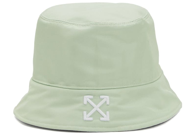 Off-White Accessories Off-White Reversible Arrow Cracle Bucket Hat Ivory