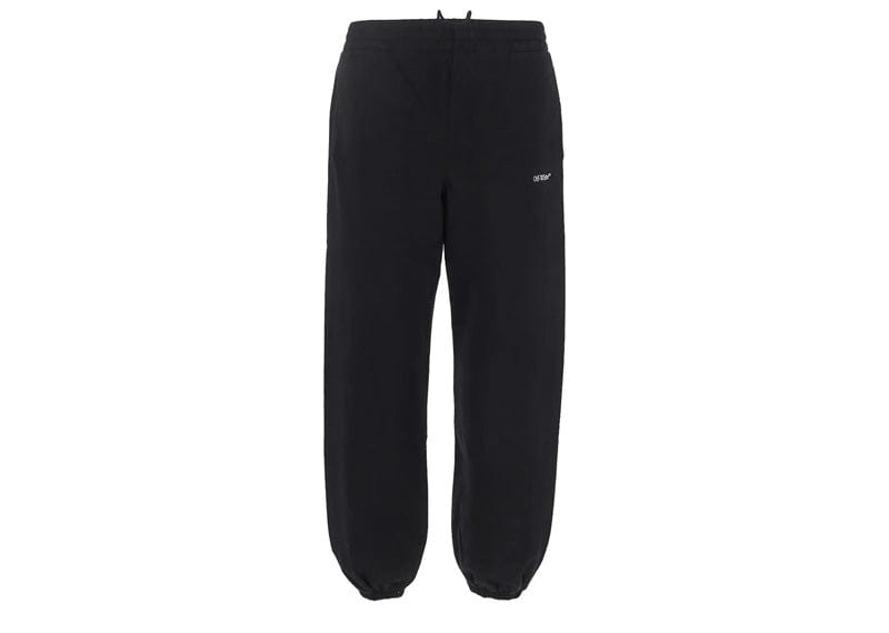 Off-White Streetwear Off-White Scribble Diag Slim Sweatpants Black