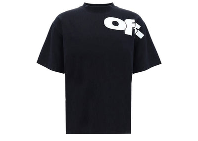 Off-White Streetwear Off-White Shared Logo Cotton T-shirt Black