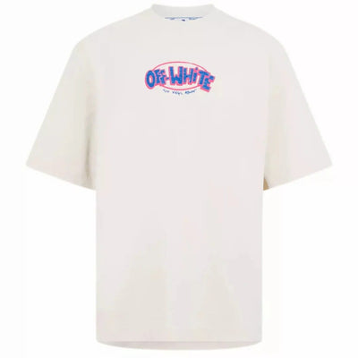 Off-White Streetwear Off-White Sketch Arrow Skate S/S Tee Beige/Blue