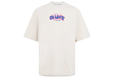 Off-White Streetwear Off-White Sketch Arrow Skate S/S Tee Beige/Blue
