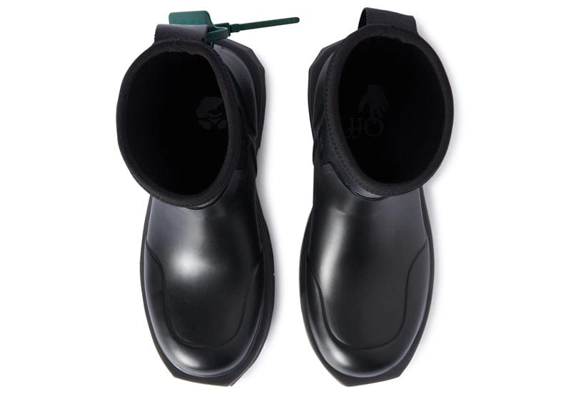 OFF-WHITE sneakers OFF-WHITE Sponge Rubber Rainboot Black (Women&