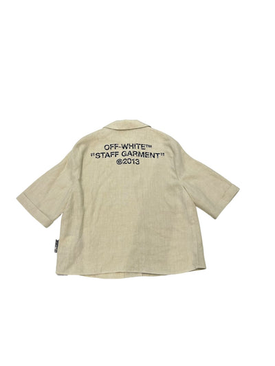 Off-White Streetwear Off-White Staff Linen Shirt