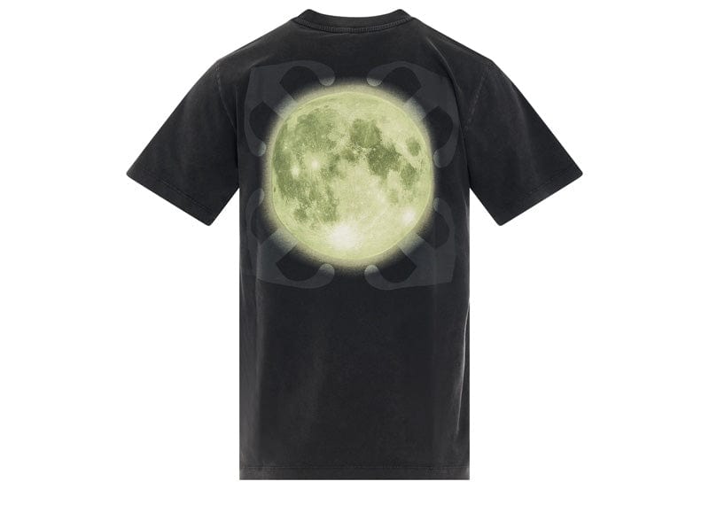 OFF-WHITE streetwear OFF-WHITE Super Moon Cotton T-shirt Black