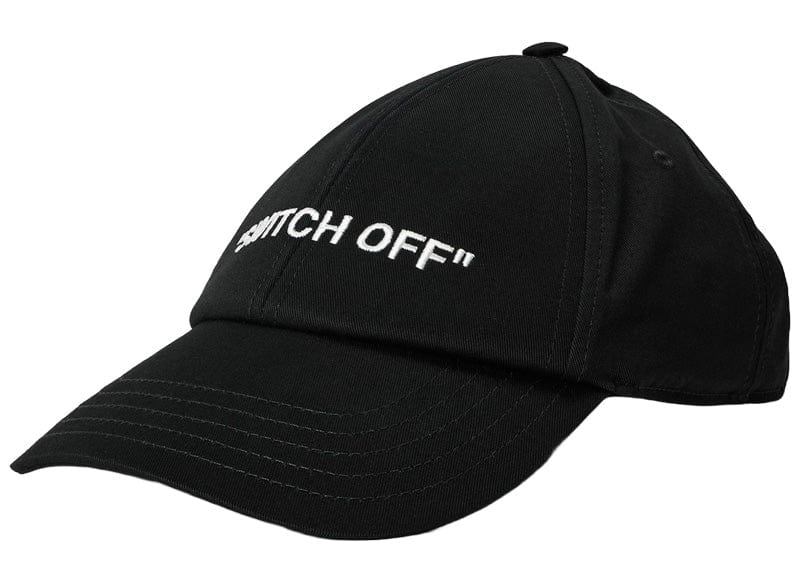 Off-White Streetwear Off-White Switch Off Cap Black