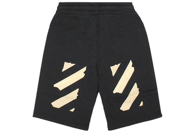 OFF-WHITE streetwear OFF-WHITE Tape Arrows Sweatshort Black/Beige