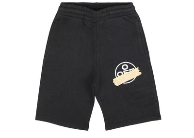 OFF-WHITE streetwear OFF-WHITE Tape Arrows Sweatshort Black/Beige