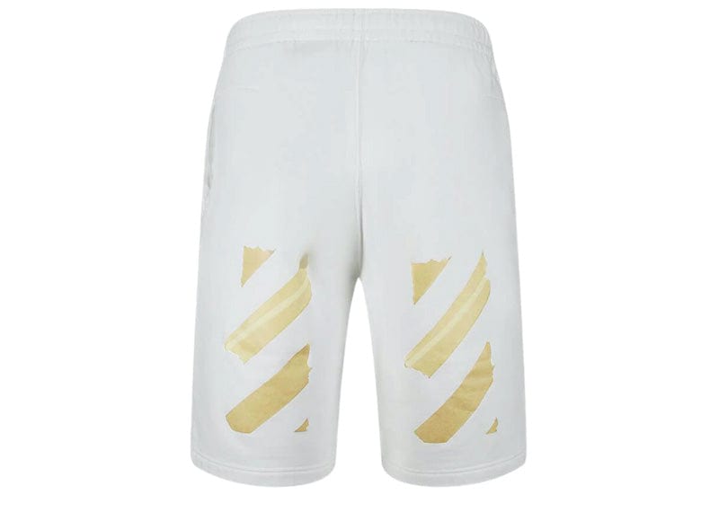 Off-White Streetwear Off-White Tape Arrows Sweatshort White/Beige