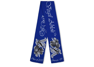 Off-White Accessories Off-White VA Knit Scarf Dark Blue Grey