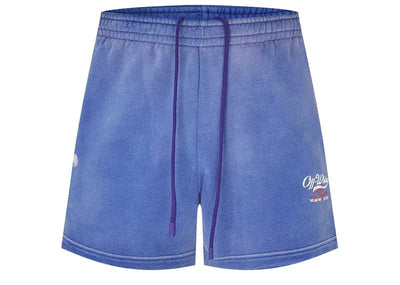 Off-White Streetwear Off-White Wave Off Summer Sweatshort Purple White
