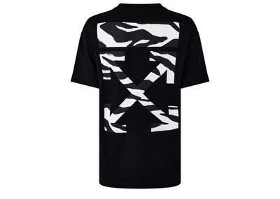 OFF-WHITE streetwear OFF-WHITE Women's Zebra Arrow Casual T-Shirt Black