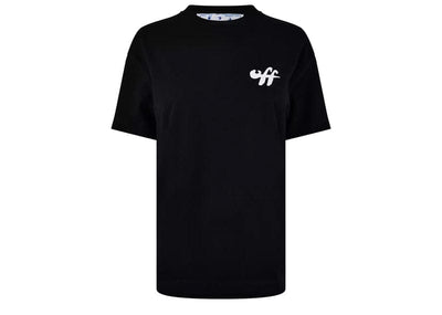 OFF-WHITE streetwear OFF-WHITE Women's Zebra Arrow Casual T-Shirt Black