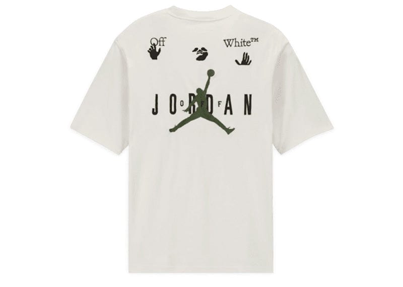 OFF-WHITE streetwear OFF-WHITE x Jordan T-shirt (Asia Sizing) White