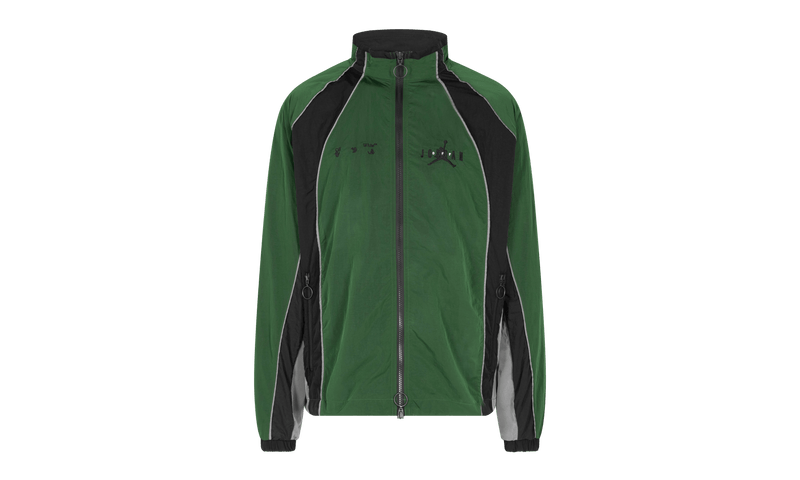 OFF-WHITE streetwear OFF-WHITE x Jordan Track Jacket Black/Green