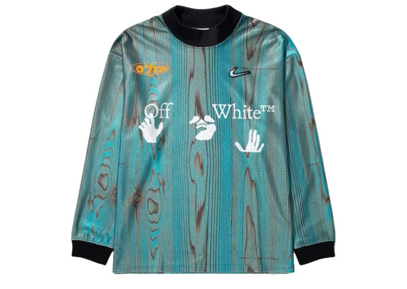 OFF-WHITE streetwear OFF-WHITE x Nike 001 Soccer Jersey Blue