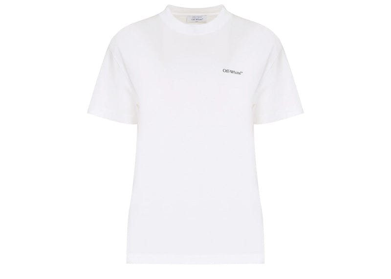 OFF-WHITE Streetwear OFF-WHITE X-Ray Arrow Casual Tee White (Women&