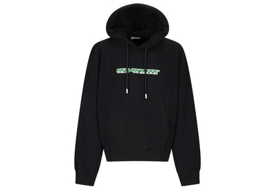 OFF-WHTE Streetwear OFF-WHTE Cash Arrow Black Hoodie