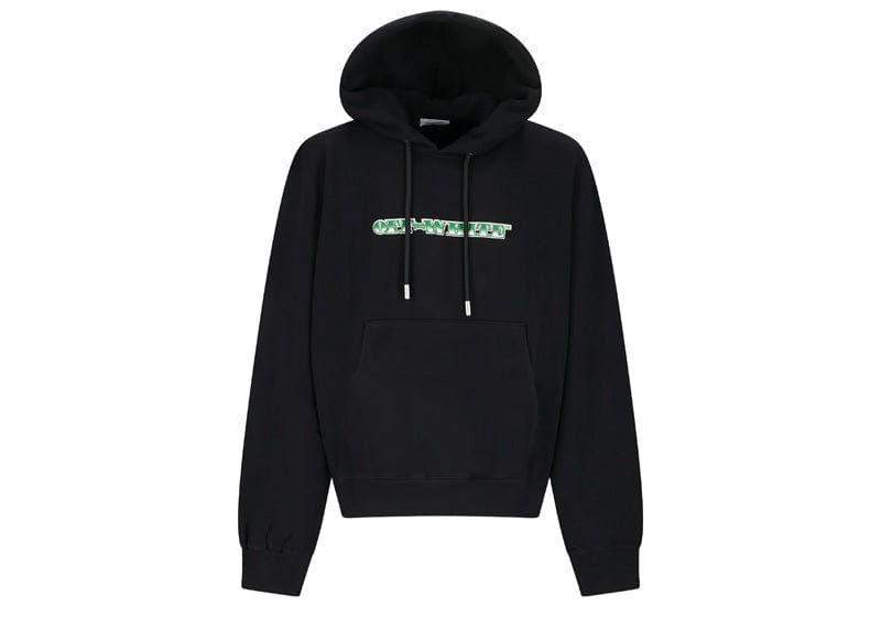 OFF-WHTE Streetwear OFF-WHTE Cash Arrow Black Hoodie