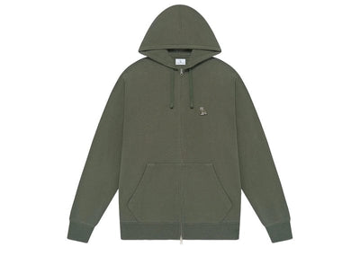 OVO Streetwear Classic OVO Full Zip Hoodie - Mulled Basil