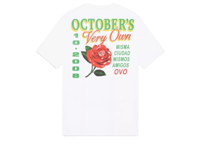 OVO streetwear OVO Rose T-shirt (SS24) White