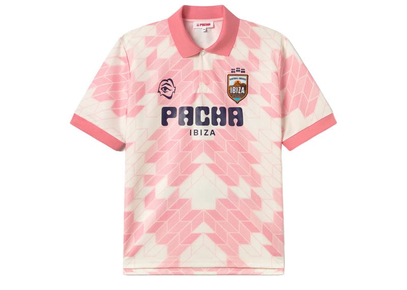 Pacha Streetwear The Pacha Ibiza Football Jersey Groove Kit Rosa Pink