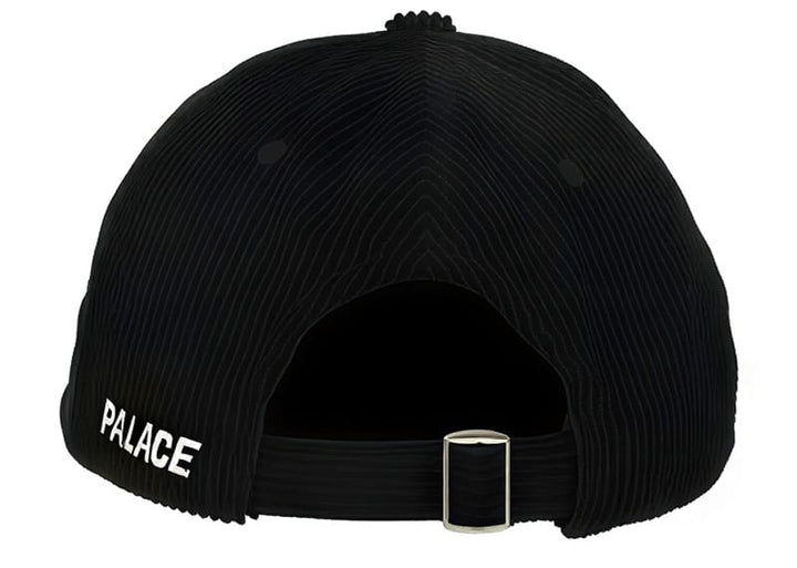 Palace Alas 6 Panel Black Corduroy Cap – Court Order