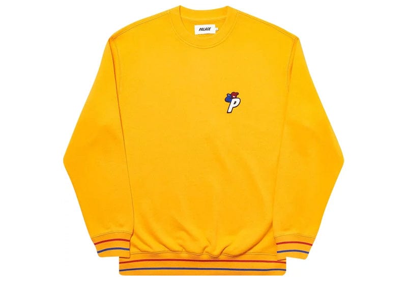 Palace streetwear Palace Bunning Man Crew Orange