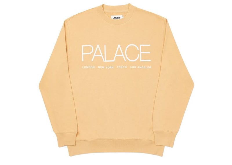 Palace streetwear Palace Globaller Crew Sand