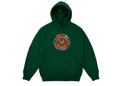 Palace streetwear Palace Nations Hood Racey Green