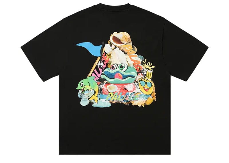 Palace streetwear Palace P Sea T-Shirt Black