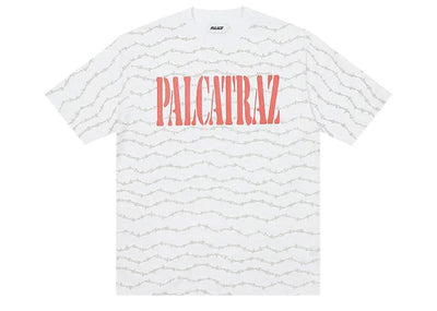 Palace streetwear Palace Palcatraz T-shirt White