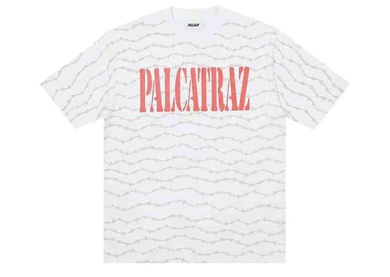 Palace streetwear Palace Palcatraz T-shirt White