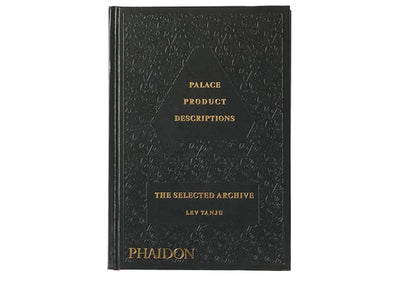 Palace collectibles Palace Product Descriptions: The Selected Archive Book Black