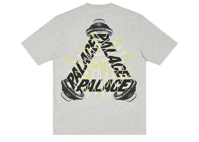 Palace streetwear Palace Speaker P-3 T-Shirt Grey Marl