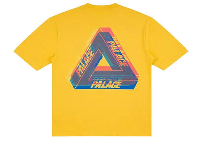 Palace streetwear Palace Tri-Ferg Colour Blur T-shirt Pale Yellow