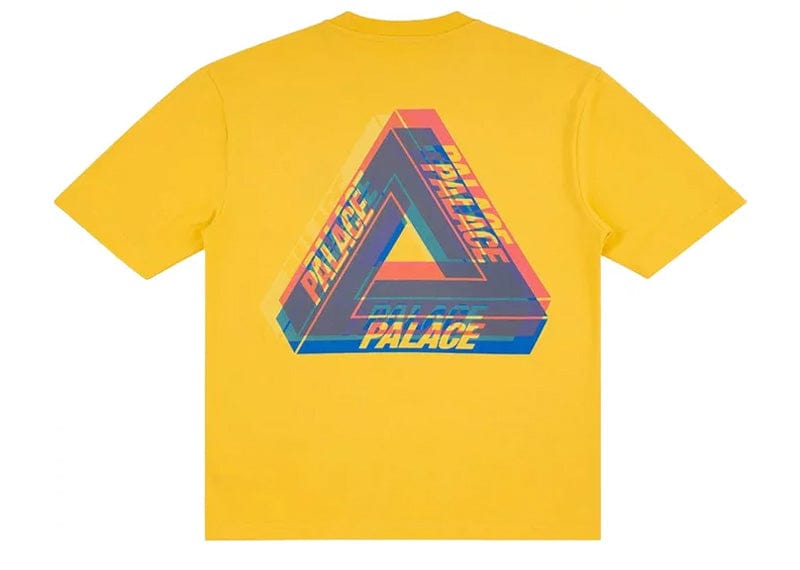 Palace streetwear Palace Tri-Ferg Colour Blur T-shirt Pale Yellow