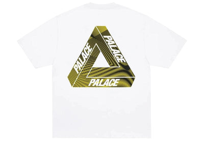 Palace streetwear Palace Tri-Vex T-Shirt White/Yellow