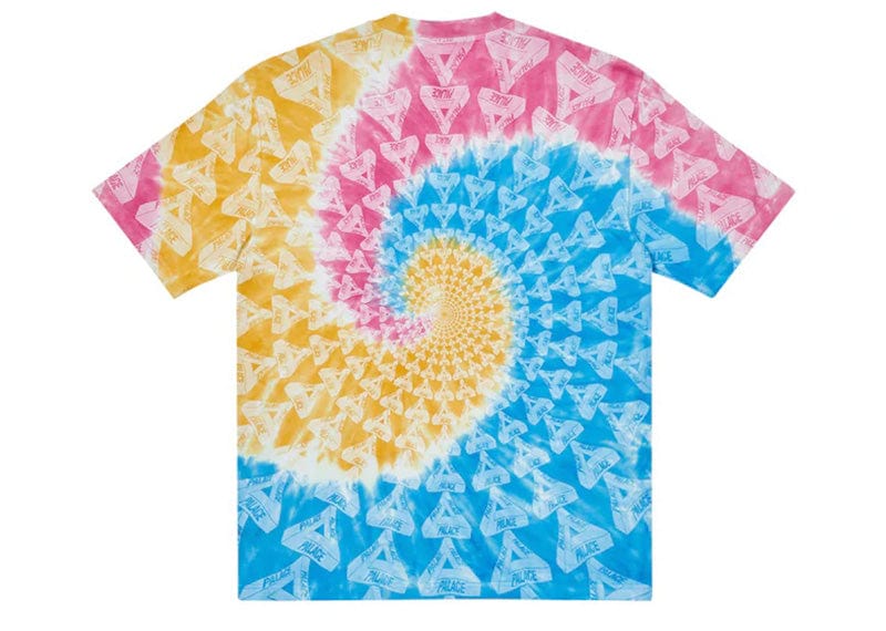 Palace streetwear Palace Trippy Tri-Ferg T-shirt Blue Swirl