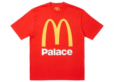 Palace streetwear Palace x McDonald's Logo T-shirt Red