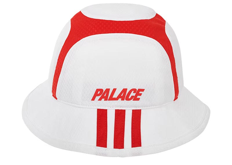 Palace streetwear Palace Y-3 Bucket Hat White/Red