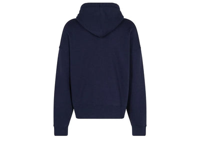 Palm Angels streetwear Palm Angels Bear Print Sprayed Logo Hoodie Navy Blue/Brown
