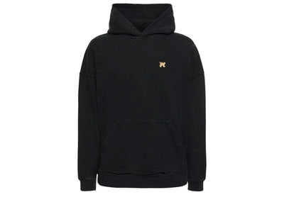 Palm Angels Streetwear Palm Angels Burning Monogram Hoodie Black