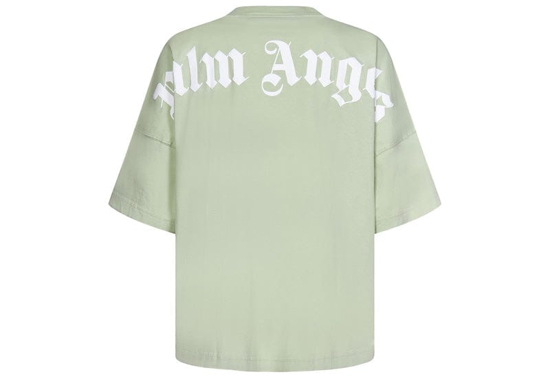Palm Angels Streetwear Palm Angels Classic Logo Over Tee Mint White