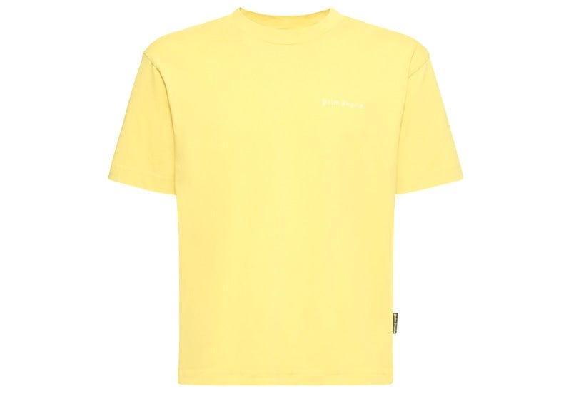 Palm Angels Streetwear Palm Angels Classic Logo Tee Yellow
