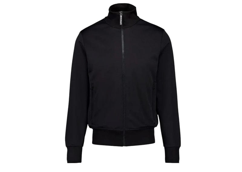 Palm Angels Streetwear Palm Angels Curved Logo Track Jacket Black