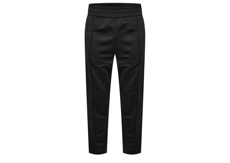 Palm Angels Streetwear Palm Angels Curved Logo Track Pants Black