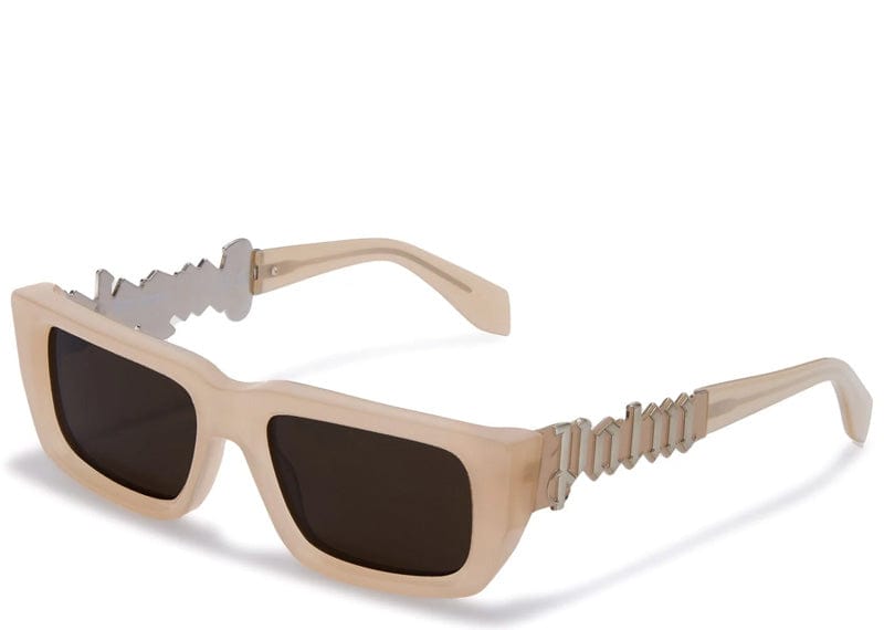 Palm Angels Accessories Palm Angels Eyewear Milford Rectangular-Frame Sunglasses Beige