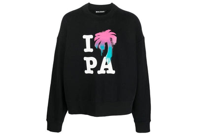 Palm Angels streetwear Palm Angels I Love PA Sweatshirt Black/Multi