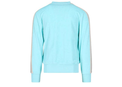 Palm Angels Streetwear Palm Angels Logo Bomber Track Jacket Baby Blue
