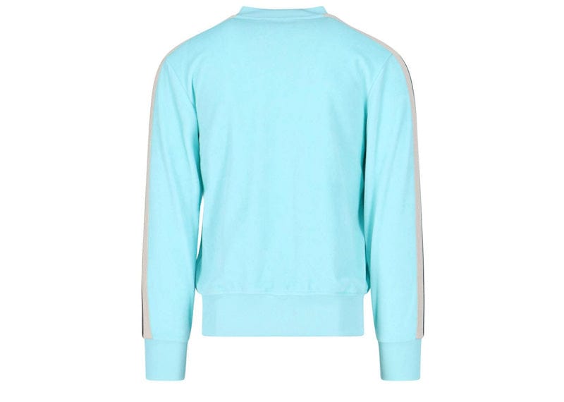 Palm Angels Streetwear Palm Angels Logo Bomber Track Jacket Baby Blue